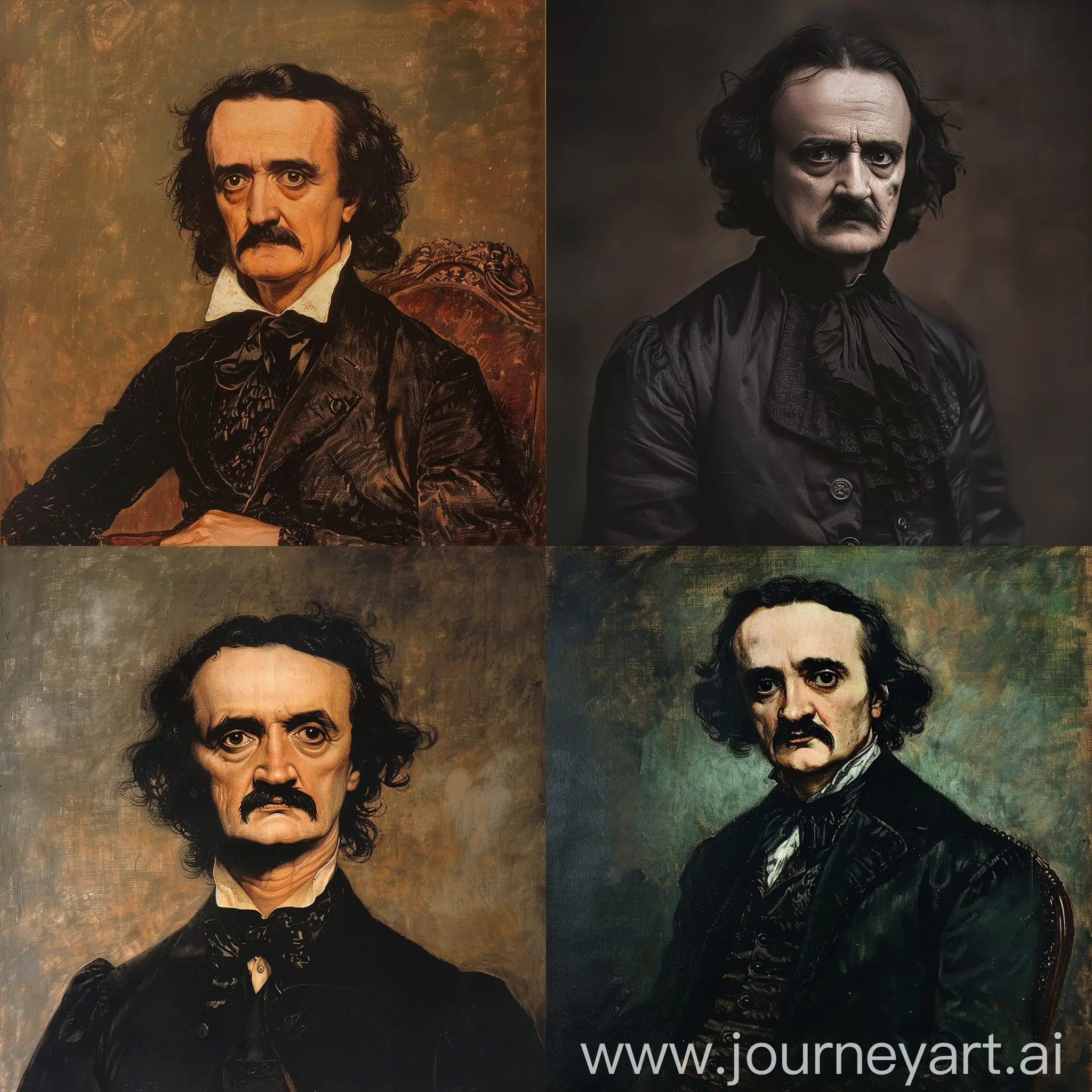 Edgar-Allan-Poe-Portrait-in-11-Aspect-Ratio