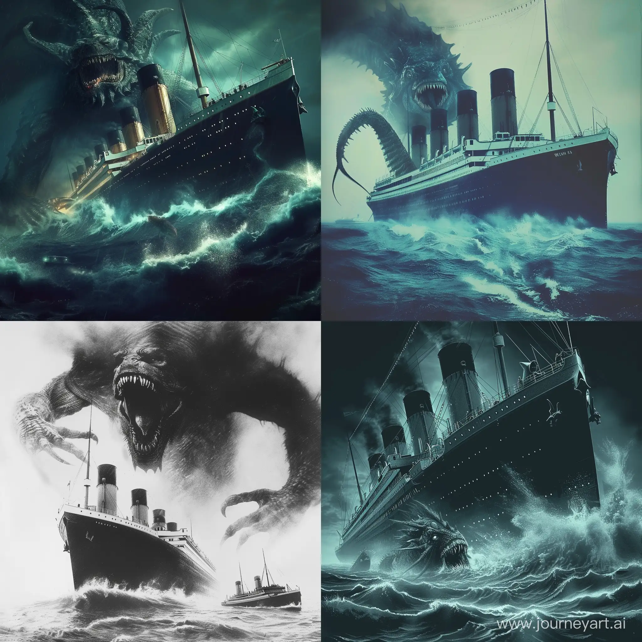 Какое существо утопило Титаник!
