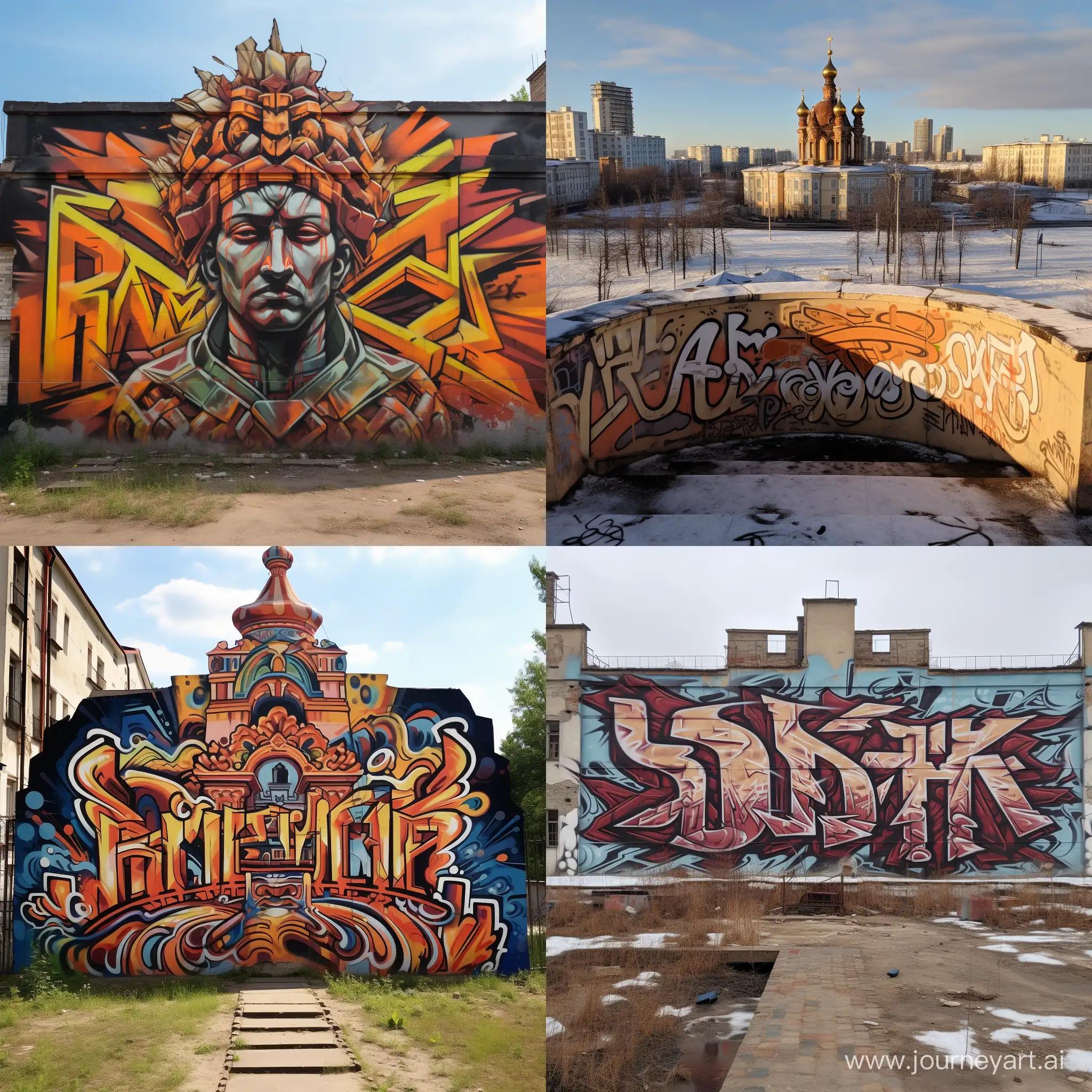 Urban-Street-Art-Vibrant-Graffiti-Inscription-in-Tomsk