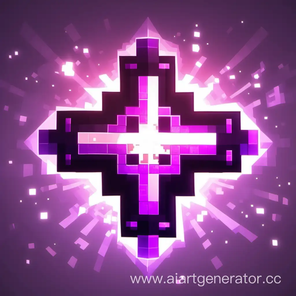 Minecraft Netherite Star Icon Rare Crafting Symbol in the Fiery Depths ...