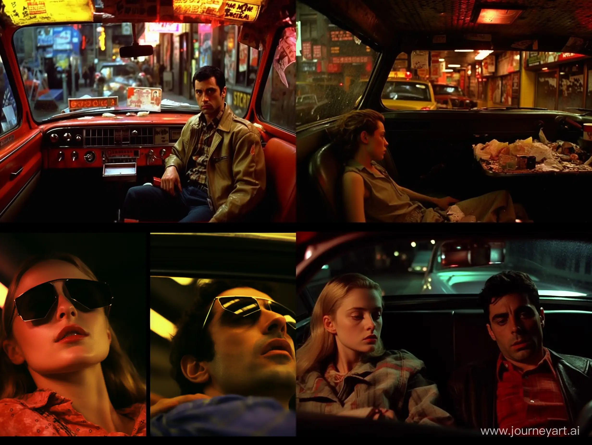 film taxi driver aesthetic 

