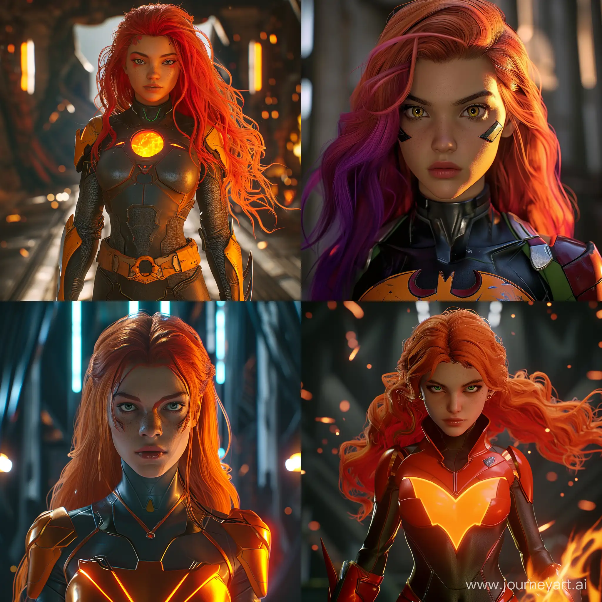 Starfire-from-Teen-Titans-in-UltraUnreal-Engine-5-SciFi-Heroine-Render