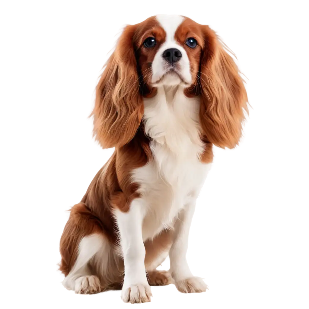 cavalier King Charles spaniel ruby coloured