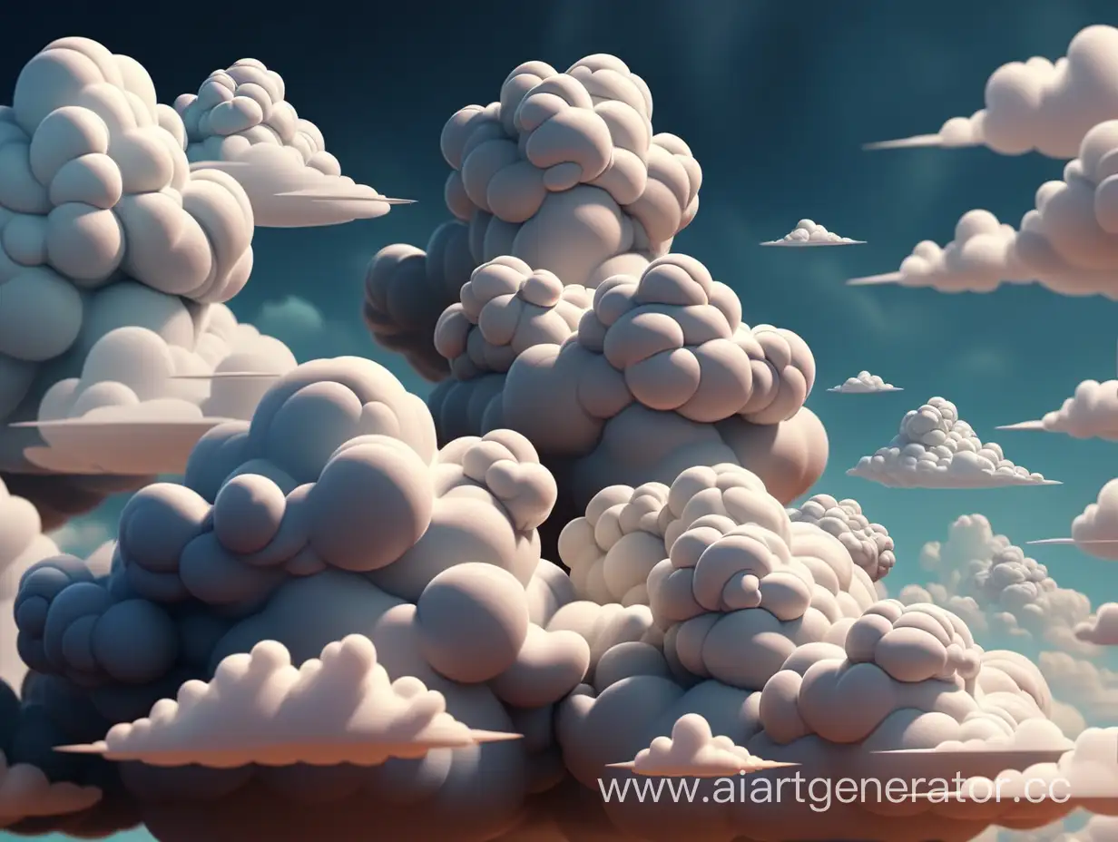 Whimsical-DisneyStyle-Cloudscape