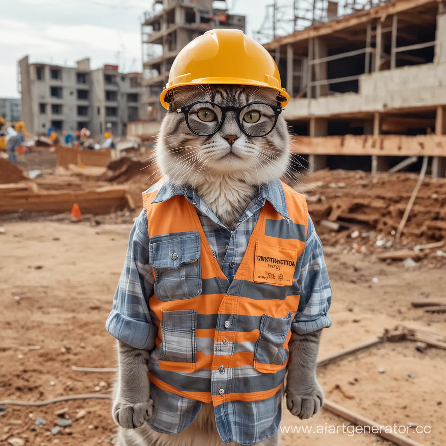 Observant-Cat-Supervising-Construction-Site