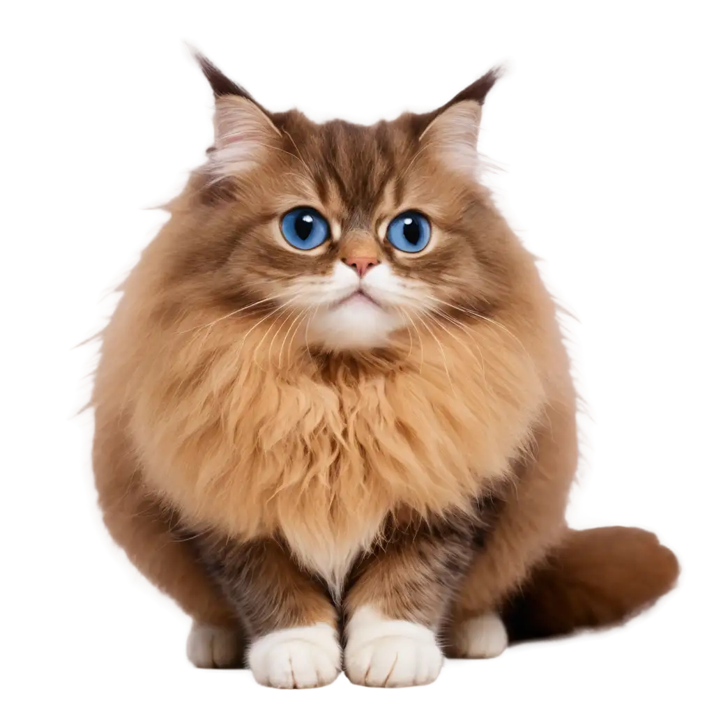 Fluffy-Cat-in-Space-Captivating-PNG-Image-for-Cosmic-Cuteness