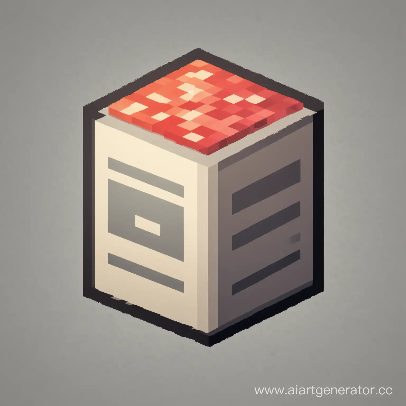 Иконка сервера pixel block