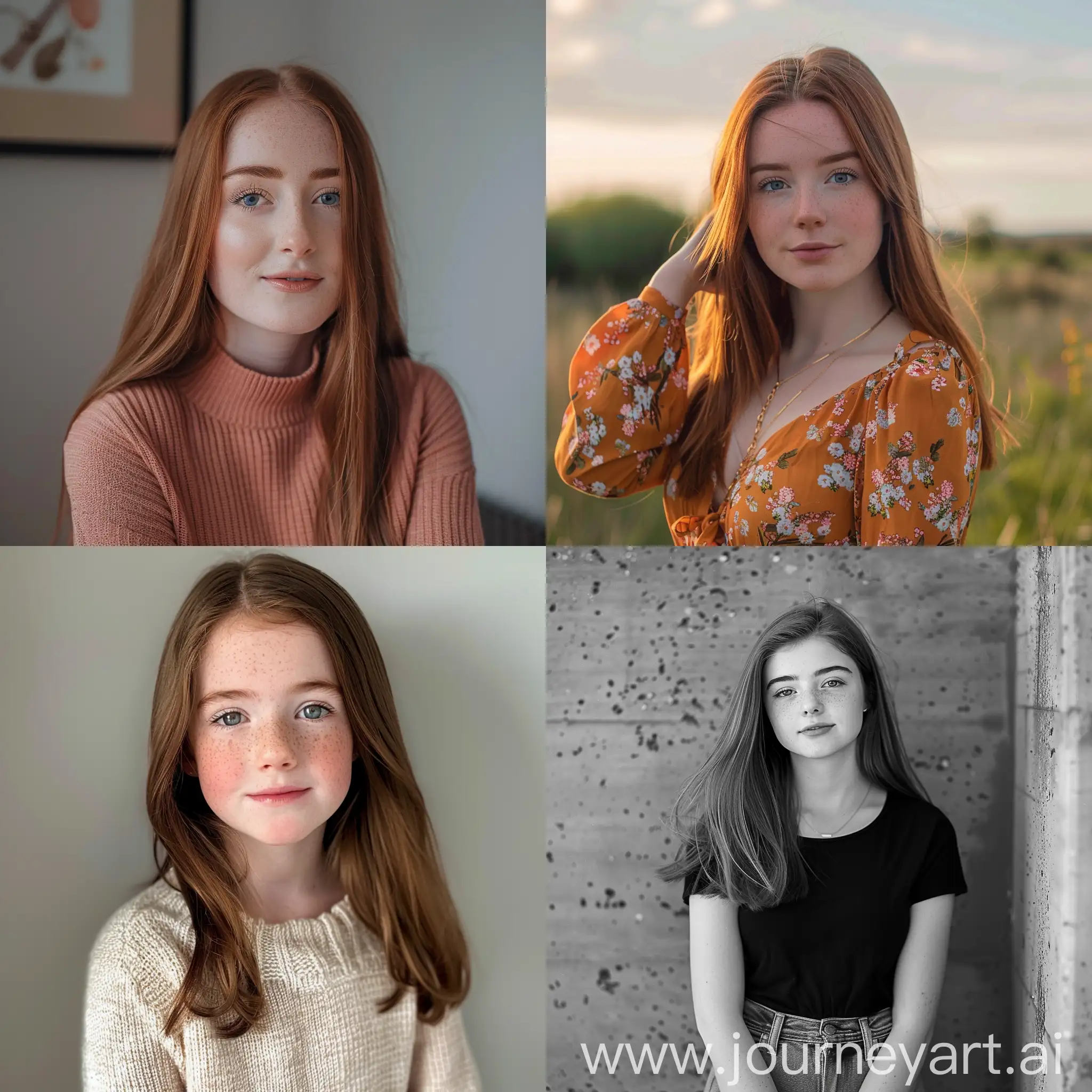 Captivating-Irish-Girl-with-Straight-Hair-FullLength-Portrait