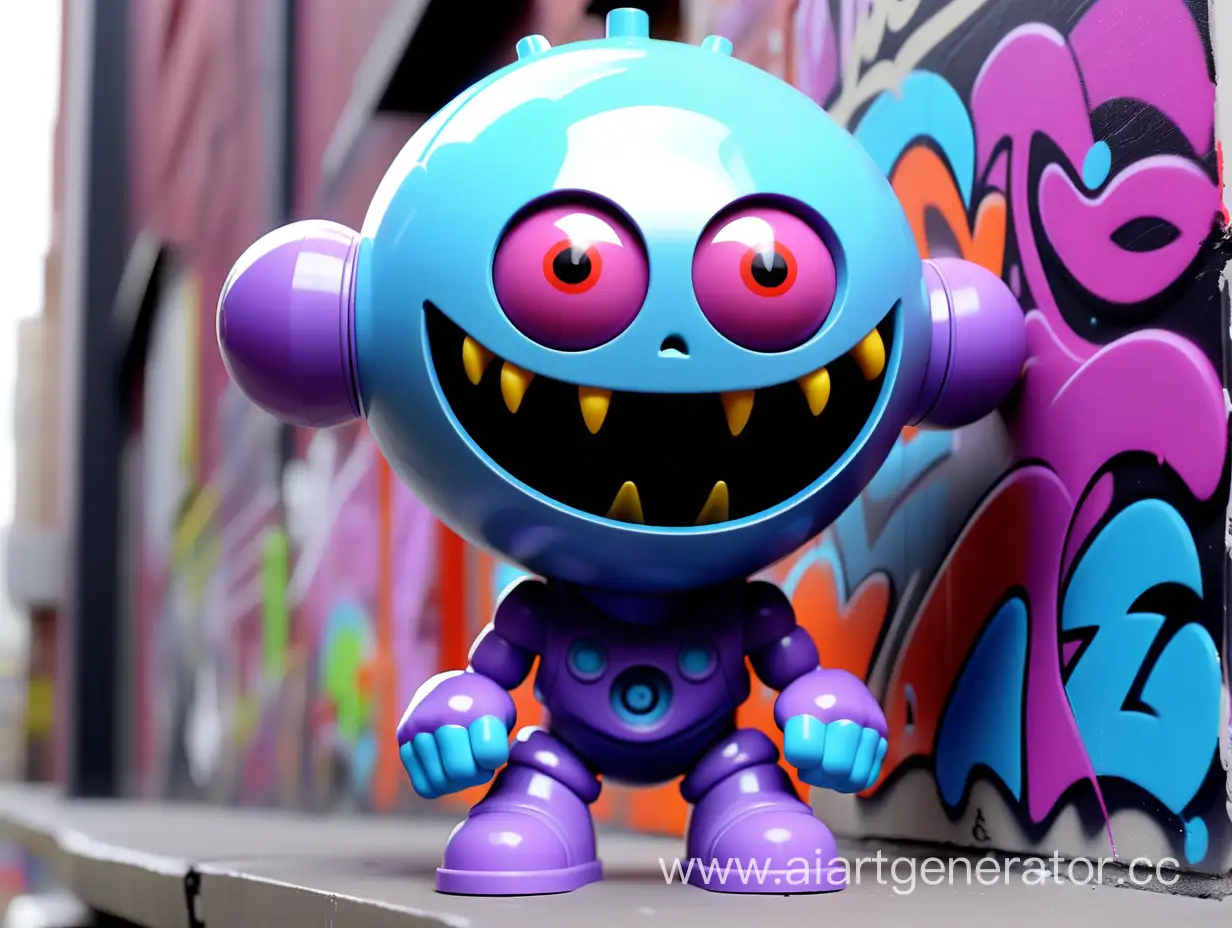 Vibrant-Graffiti-Toys-A-Gaze-Catcher-in-Urban-Playground