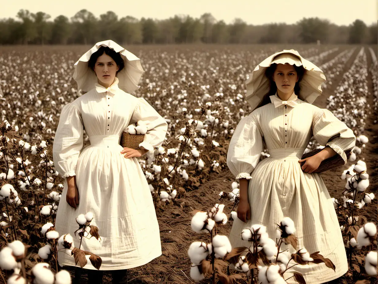 1800s cotton field | MUSE AI