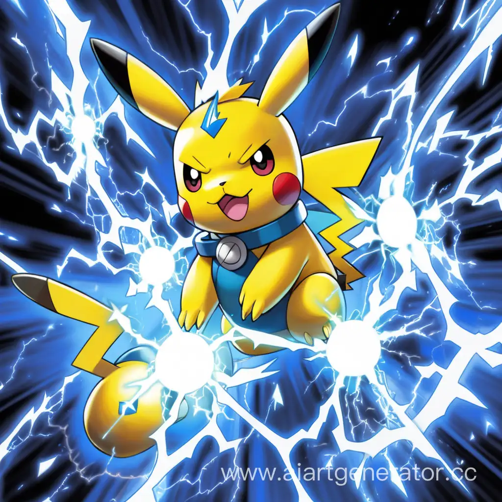 Electric-Blue-Pokemon-Casting-Thunderbolts