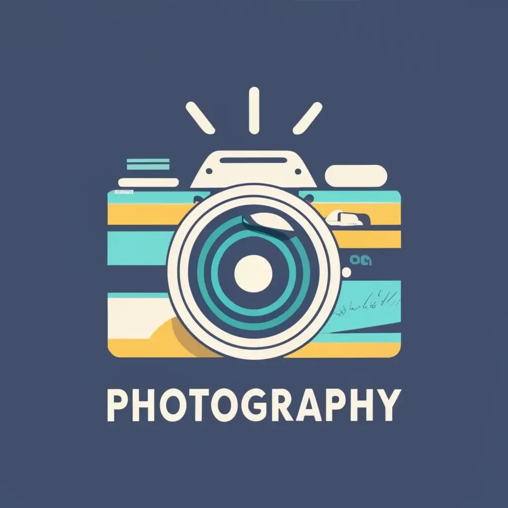 logo, Camera, with the text "Photography ", typography, be used in Travel industry