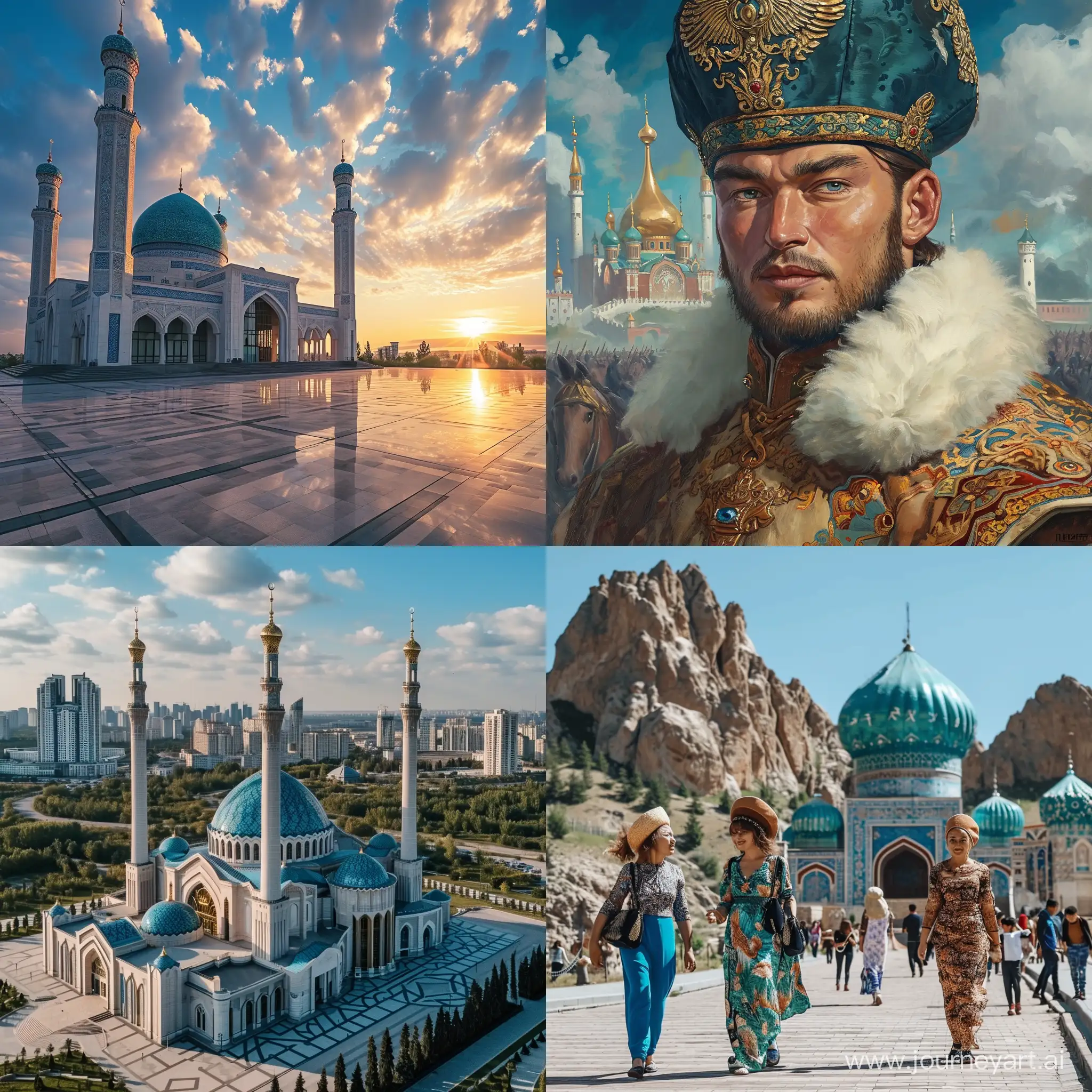 Kazakh-Cultural-Exploration-Vibrant-World-Opening