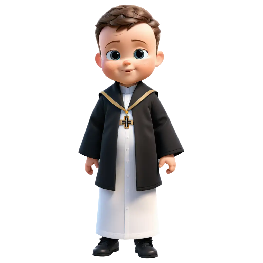Boss-Baby-in-Priest-Vestment-PNG-Unique-Image-Creation-for-Memes-and-Religious-Satire