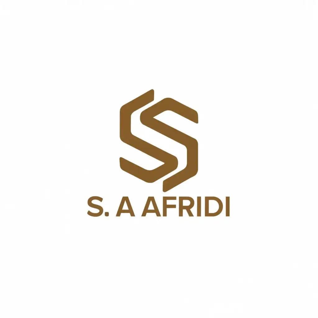LOGO-Design-For-S-A-Afridi-Elegant-Typography-with-Personal-Branding