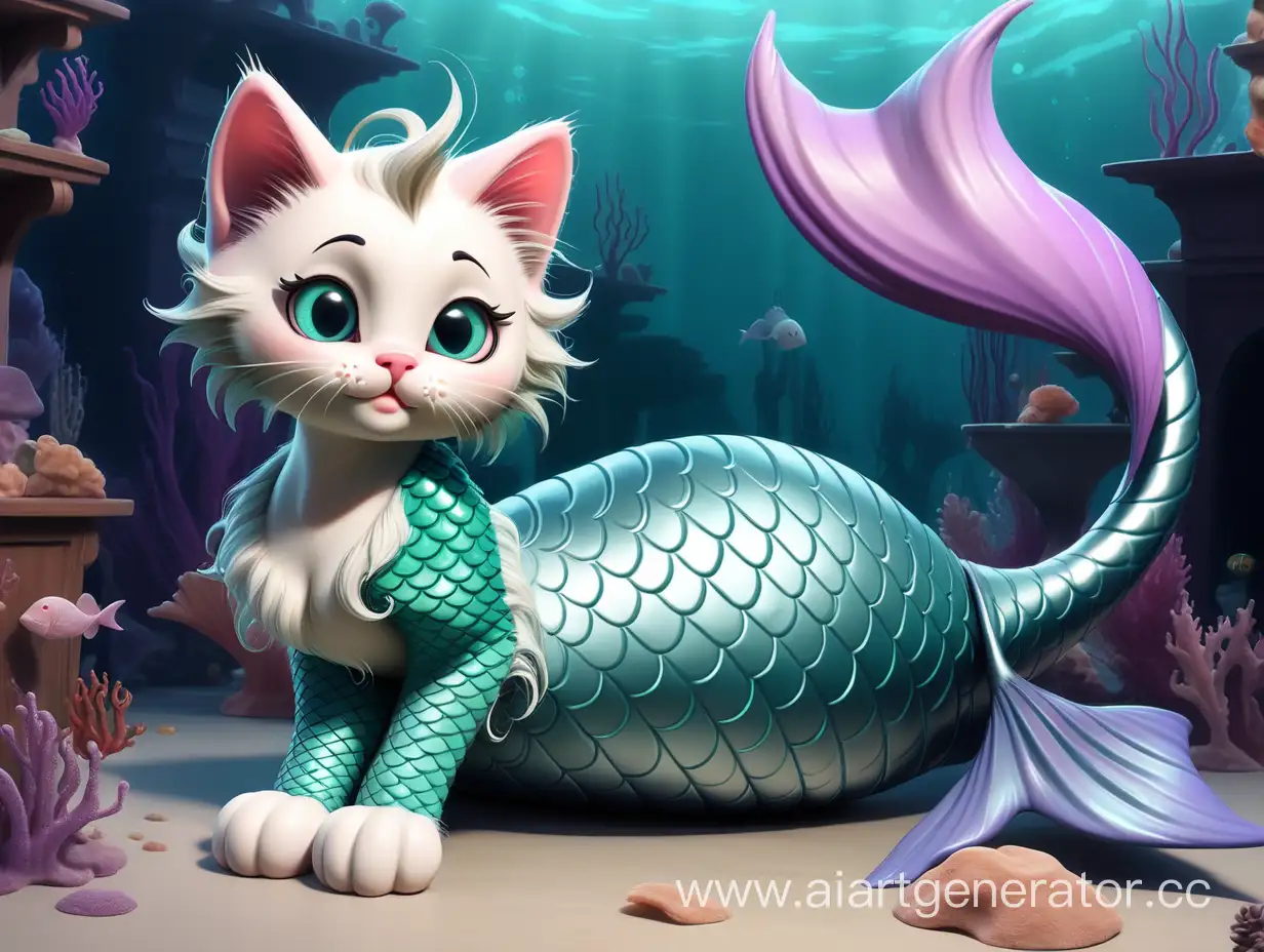Adorable-Kitty-with-Enchanting-Mermaid-Tail