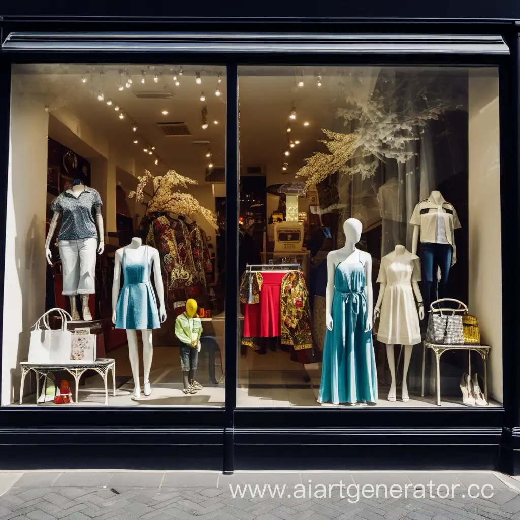 Chic-Boutique-Window-Display-Featuring-Trendy-Fashion-Ensembles