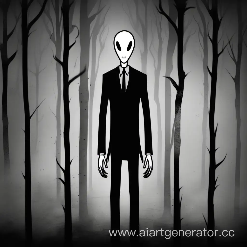 Eerie-Encounter-Unveiling-the-Terrifying-Slenderman