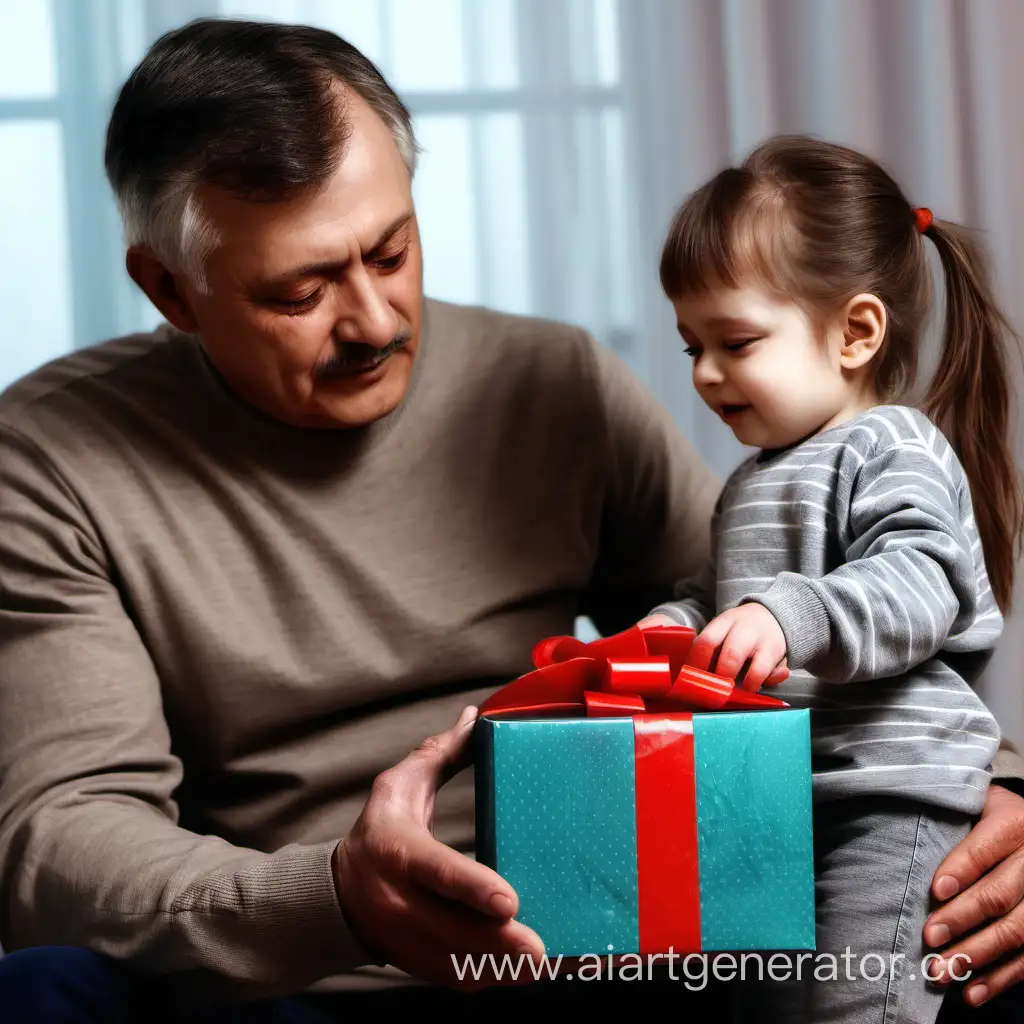 Child-Gifting-Dad-on-February-23rd-Celebration