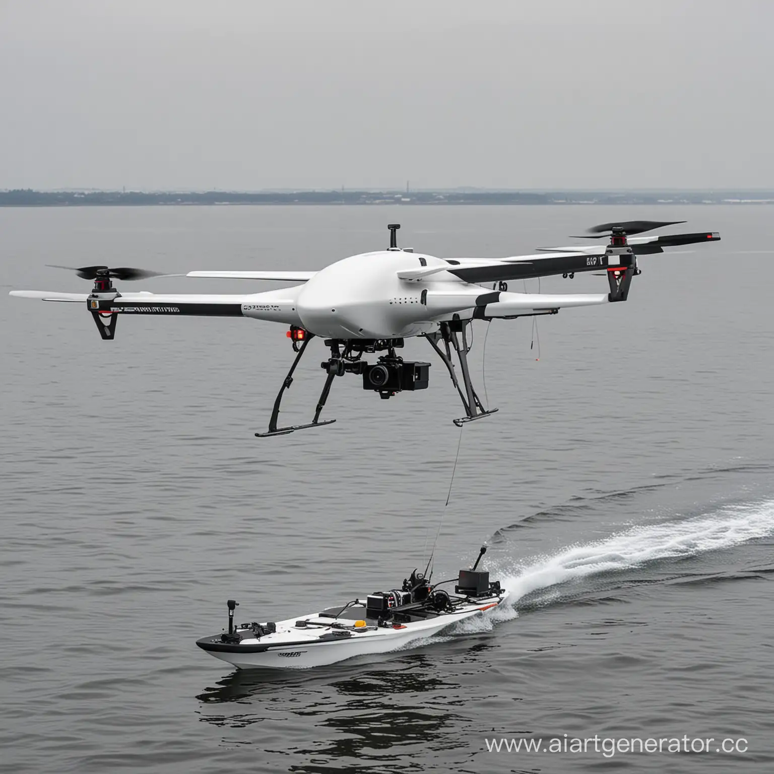 Autonomous-Maritime-Drone-Navigating-Open-Waters
