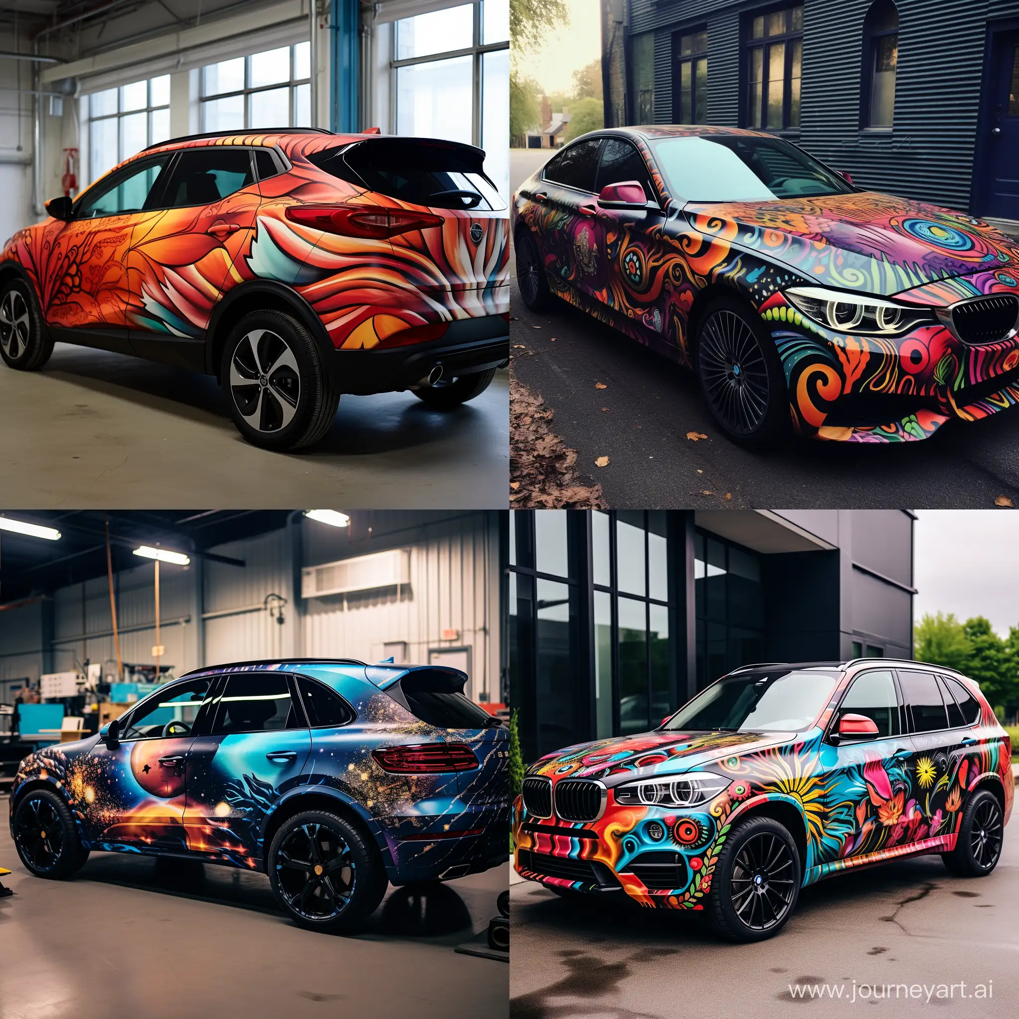 Vibrant-Custom-Car-Wraps-Showcase-Creative-Automotive-Designs