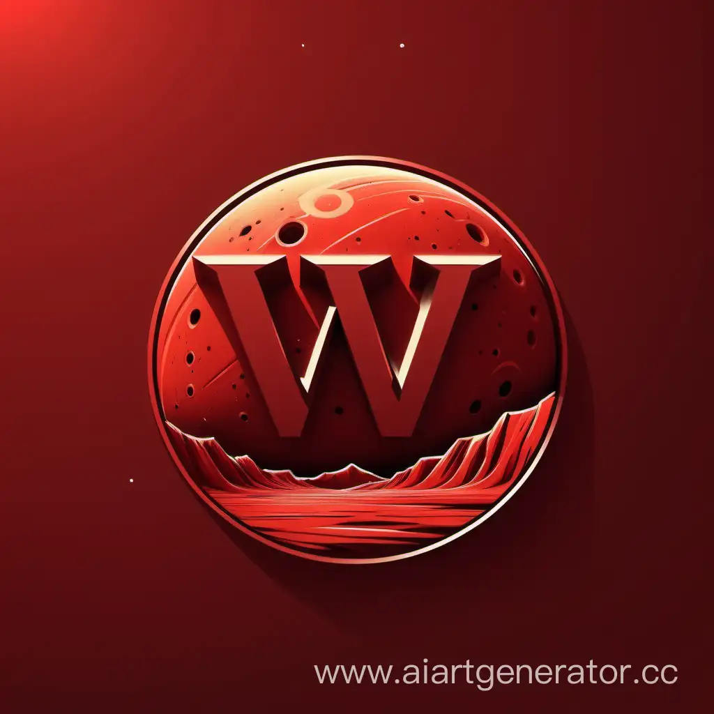 Minimalist-Red-Planet-Film-Production-Logo