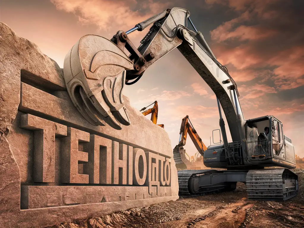 Excavator-Carving-TECHNOLETTO-in-Stone