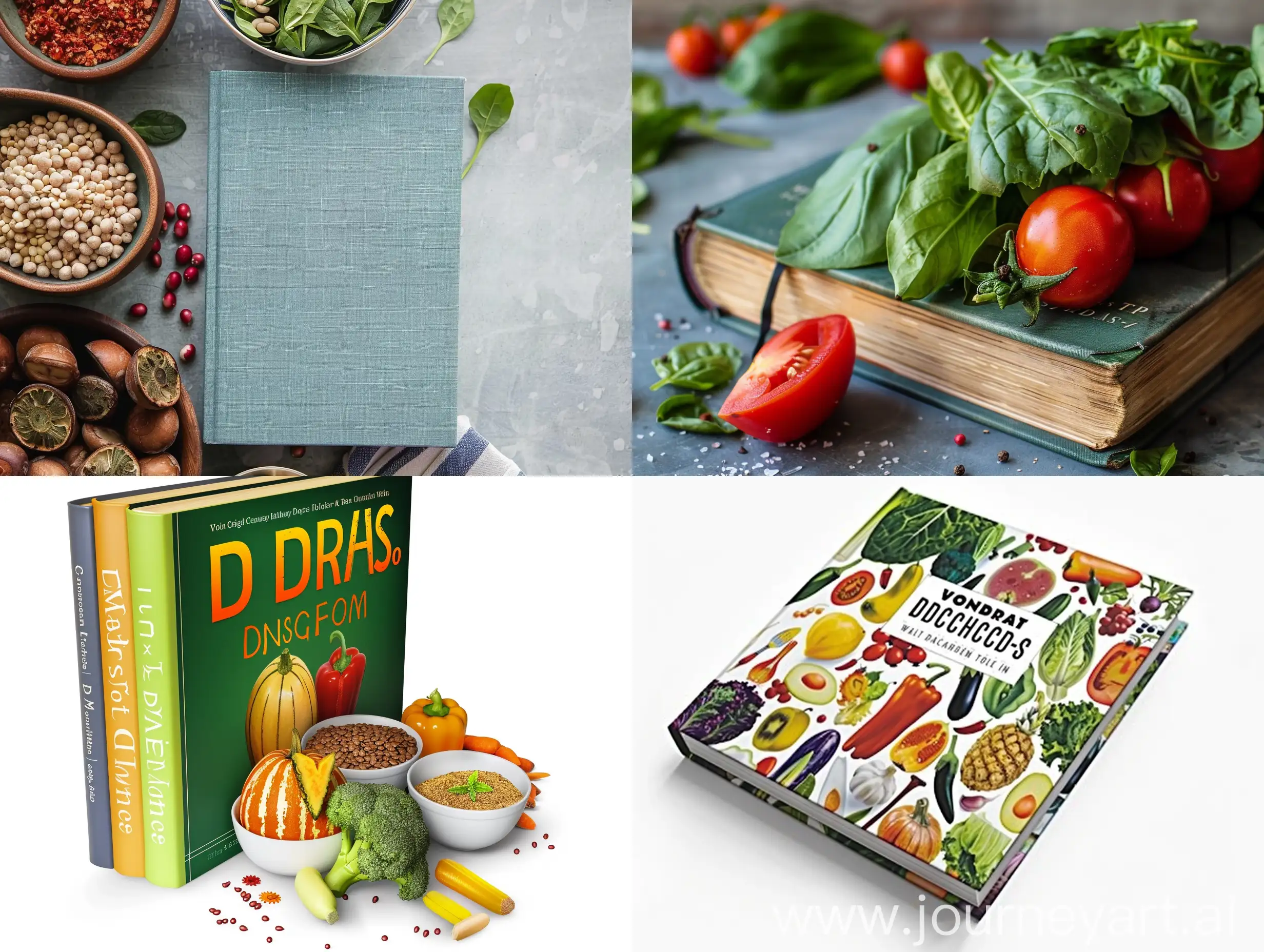 Colorful-Vegan-DASH-Diet-Cookbook-Recipes-Book-Cover