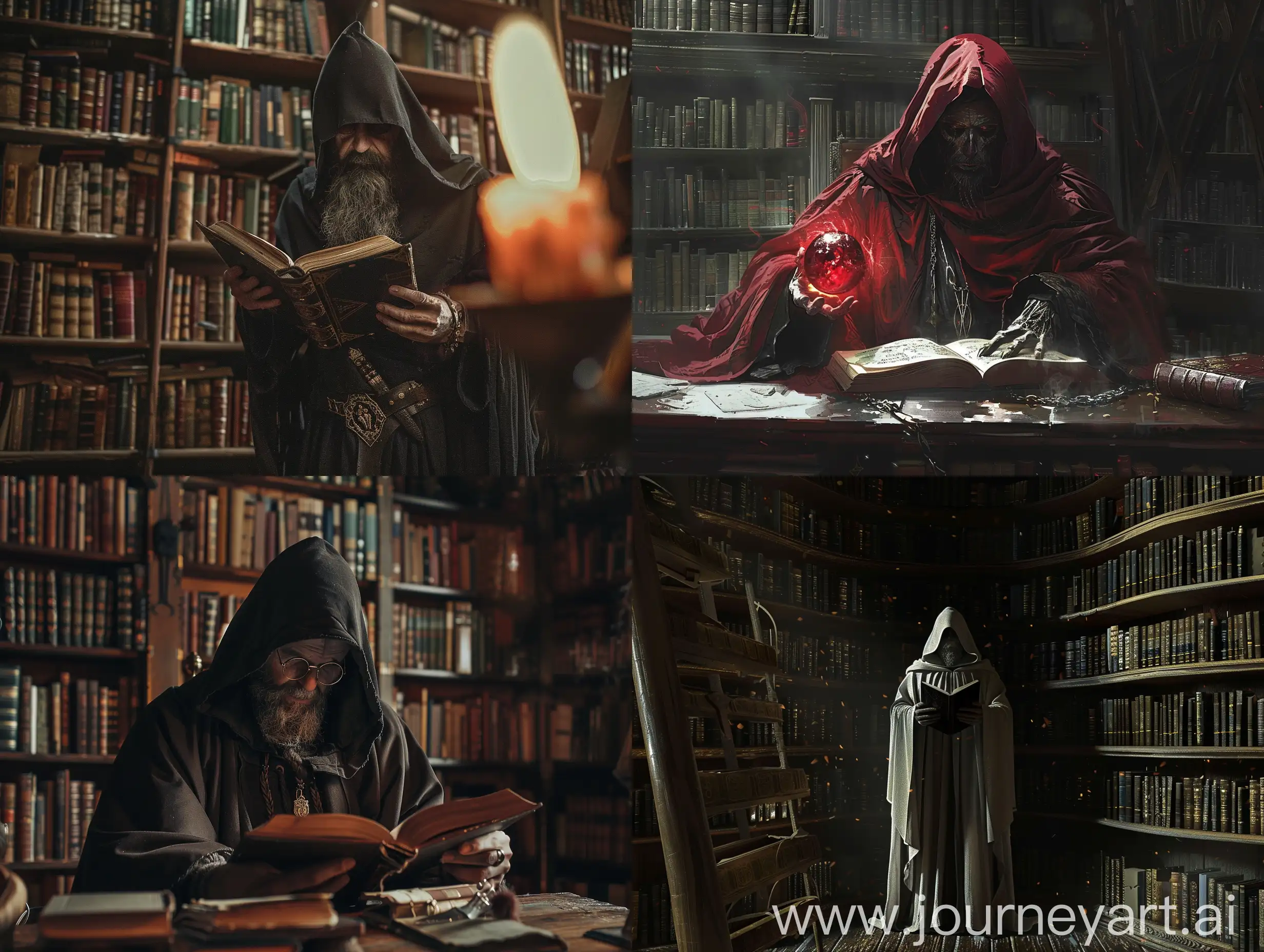 Medieval-Dark-Mage-in-His-Library