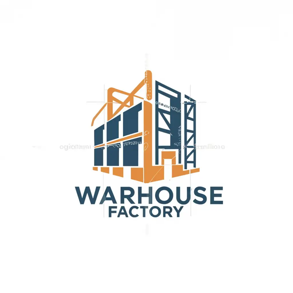 LOGO-Design-for-Warehouse-Factory-Modern-Logistics-Factory-Emblem-on-Clear-Background