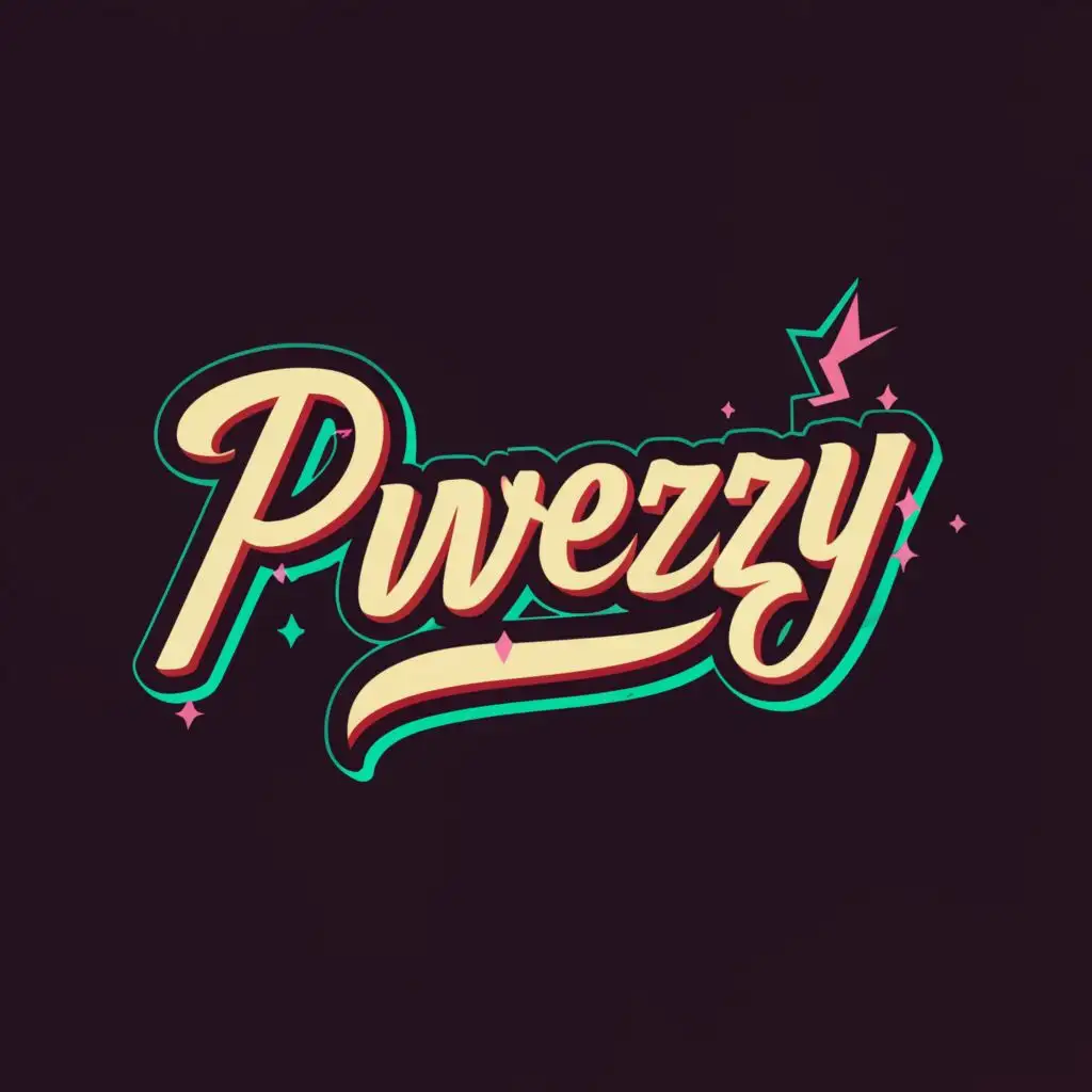 logo, Gaming, with the text "Pweezy", typography