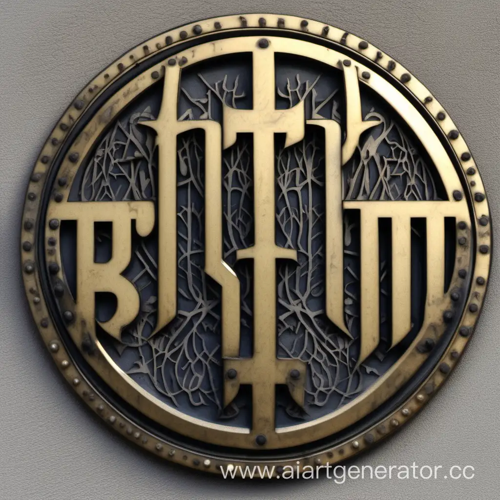 Emblem-with-the-Inscription-BIT-in-Shimmering-Gold