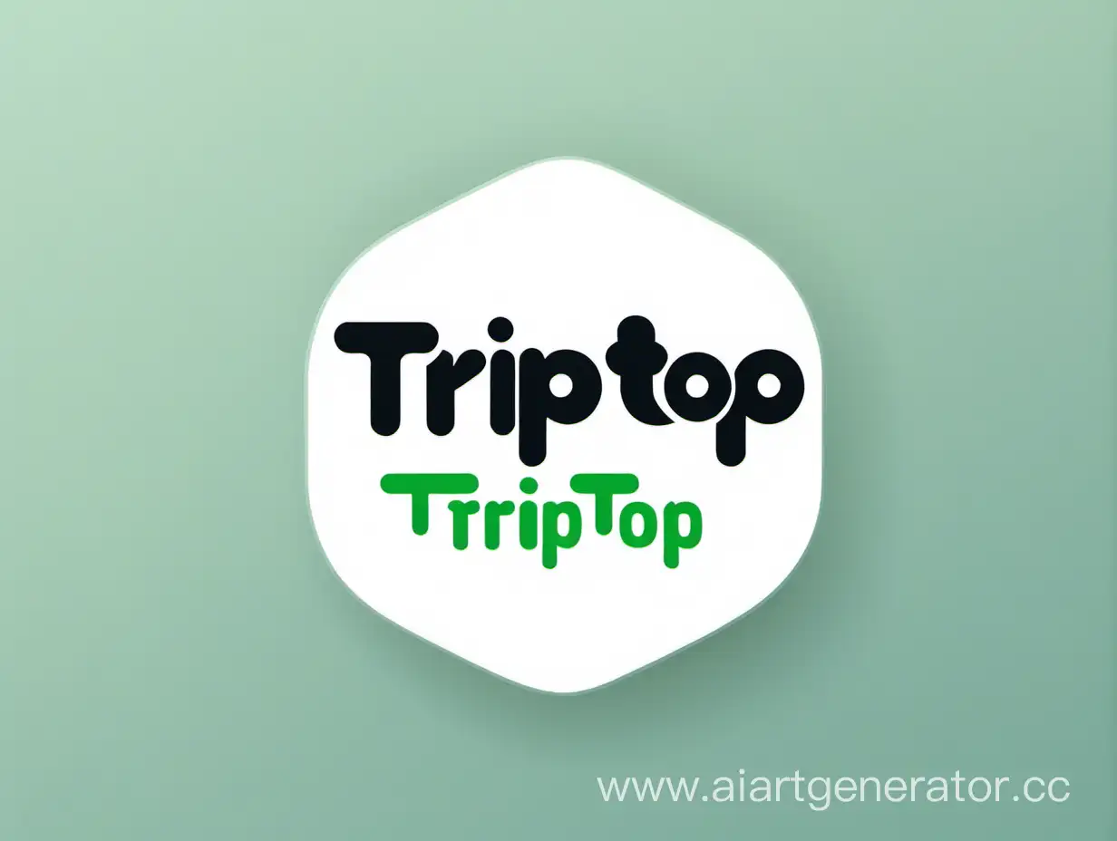 Colorful-TRIPTOP-Application-Logo-Design