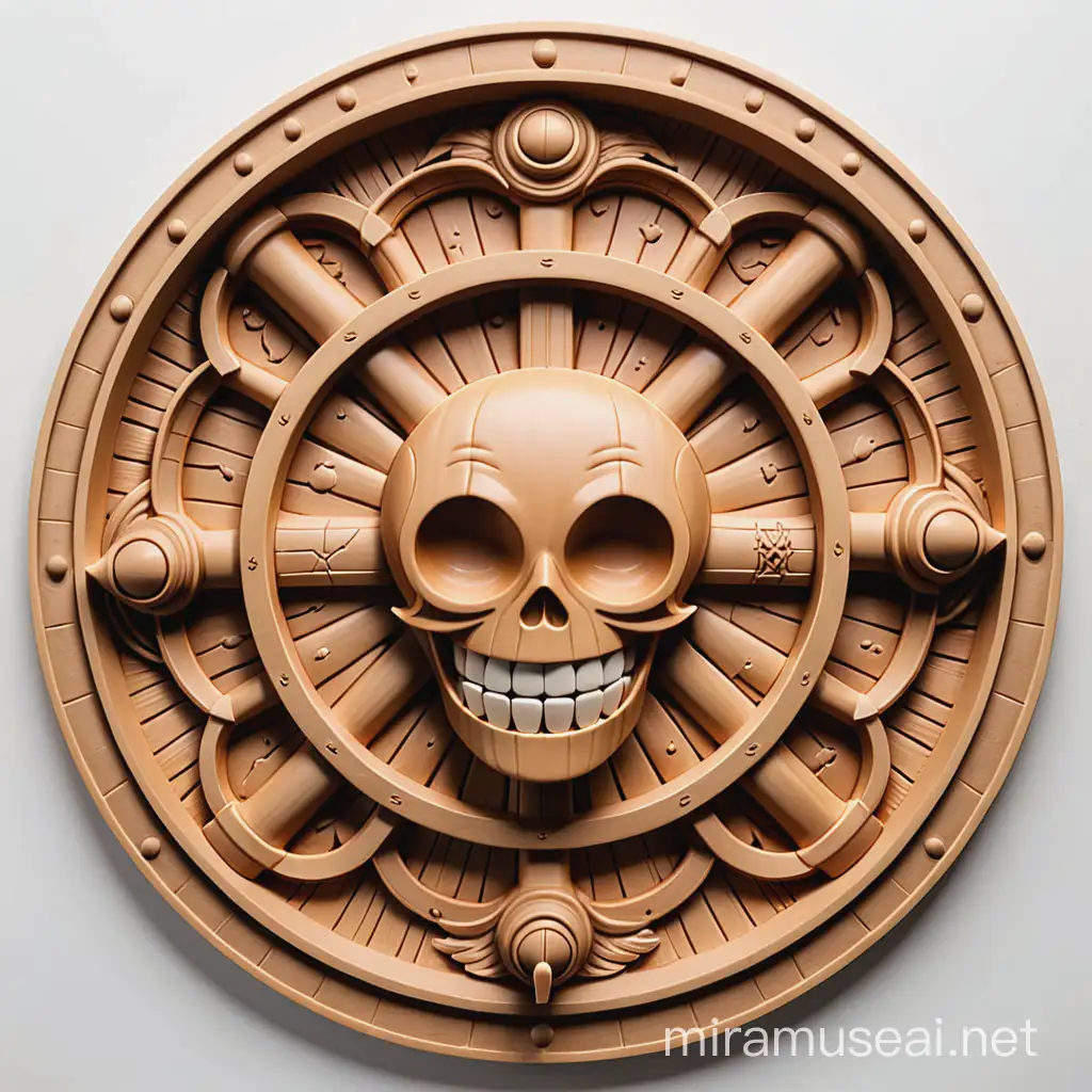 Bas relief rond one piece