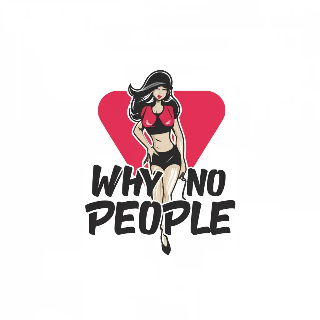LOGO-Design-For-Whynopeople-Empowering-Short-Skirt-Cam-Girl-Expression-with-Clarity