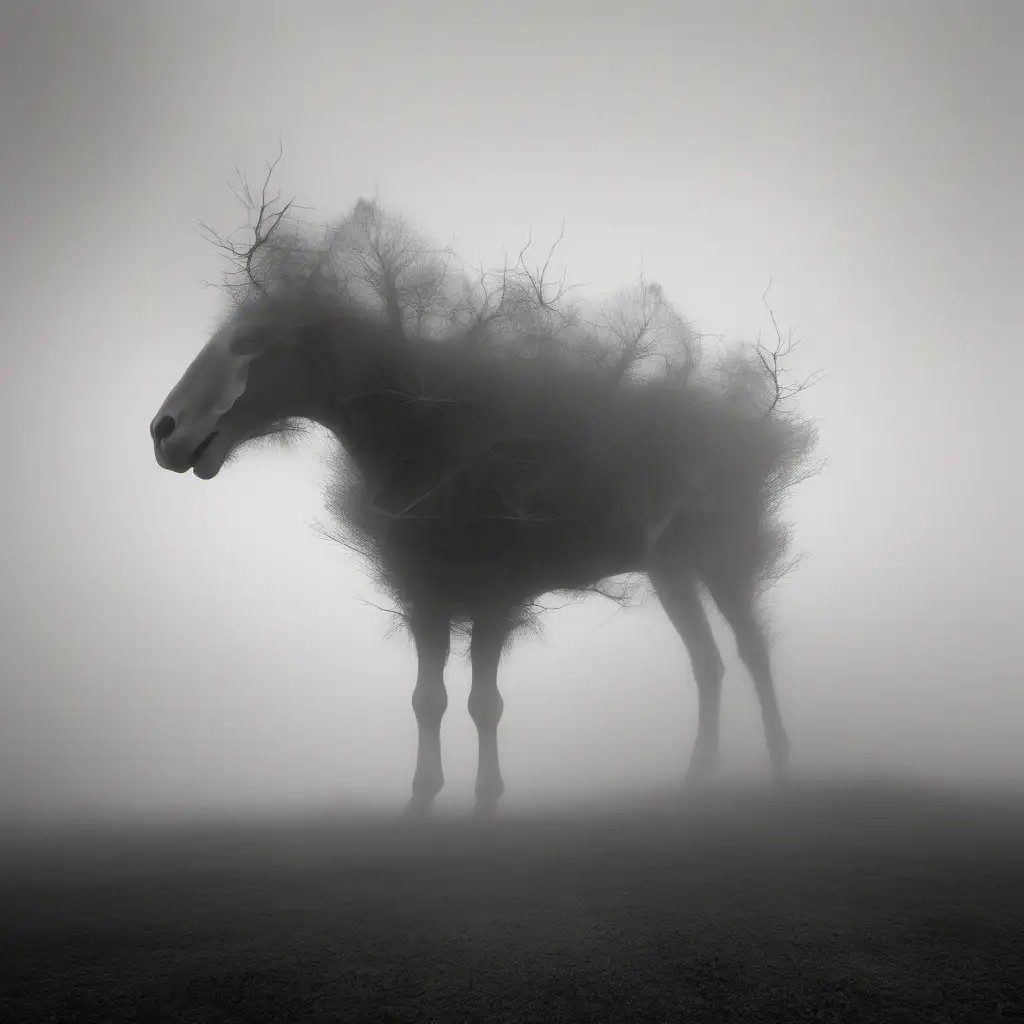 Morphing Nature into Human Form Emmanuel Ruffo in the Fog
