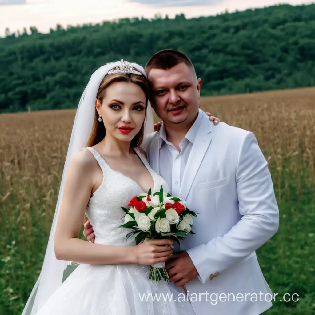 The wedding of Angelina and Vyacheslav