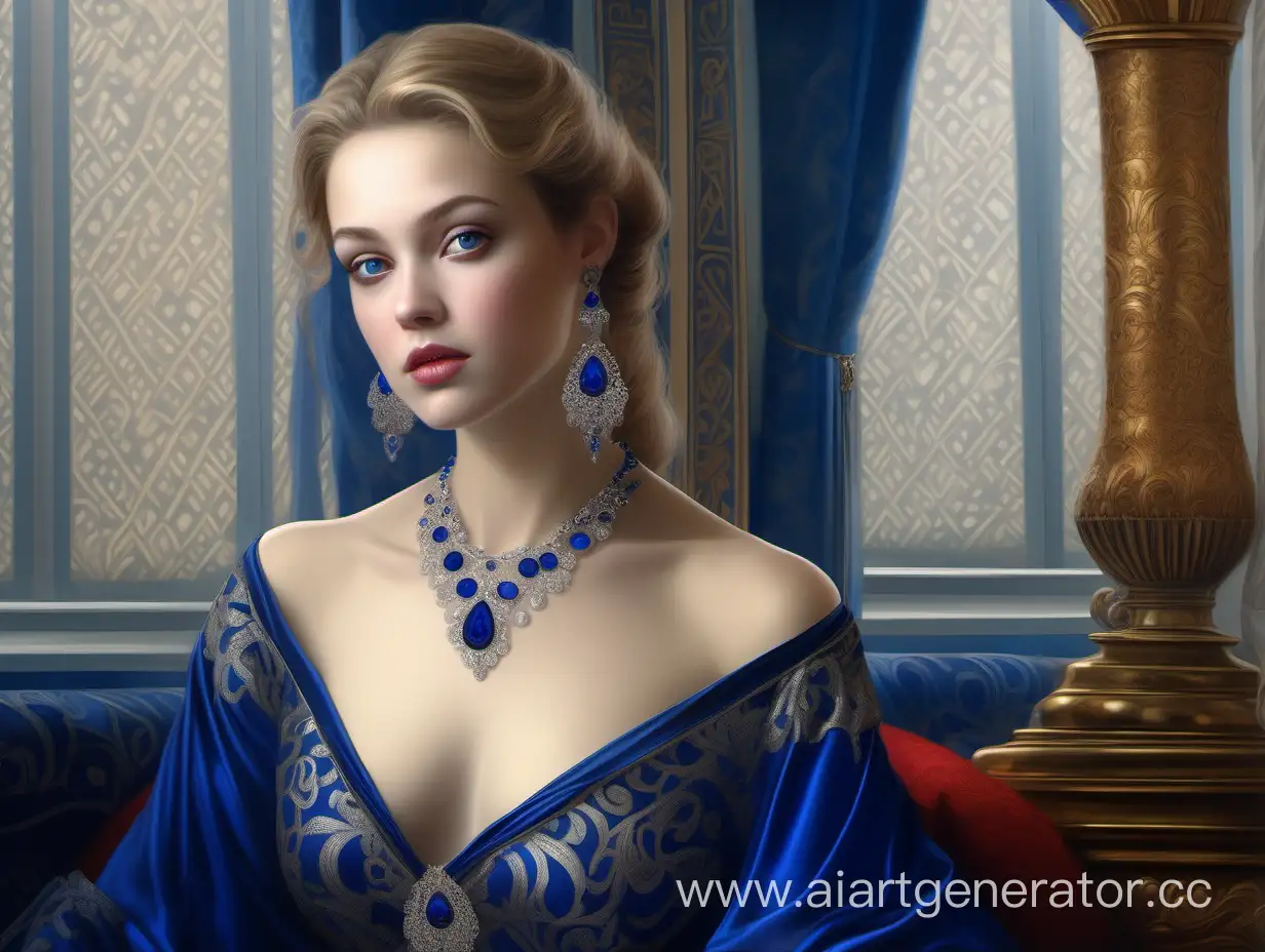 Enchanting-Ultramarine-Princess-Portrait-with-Ruby-Jewelry