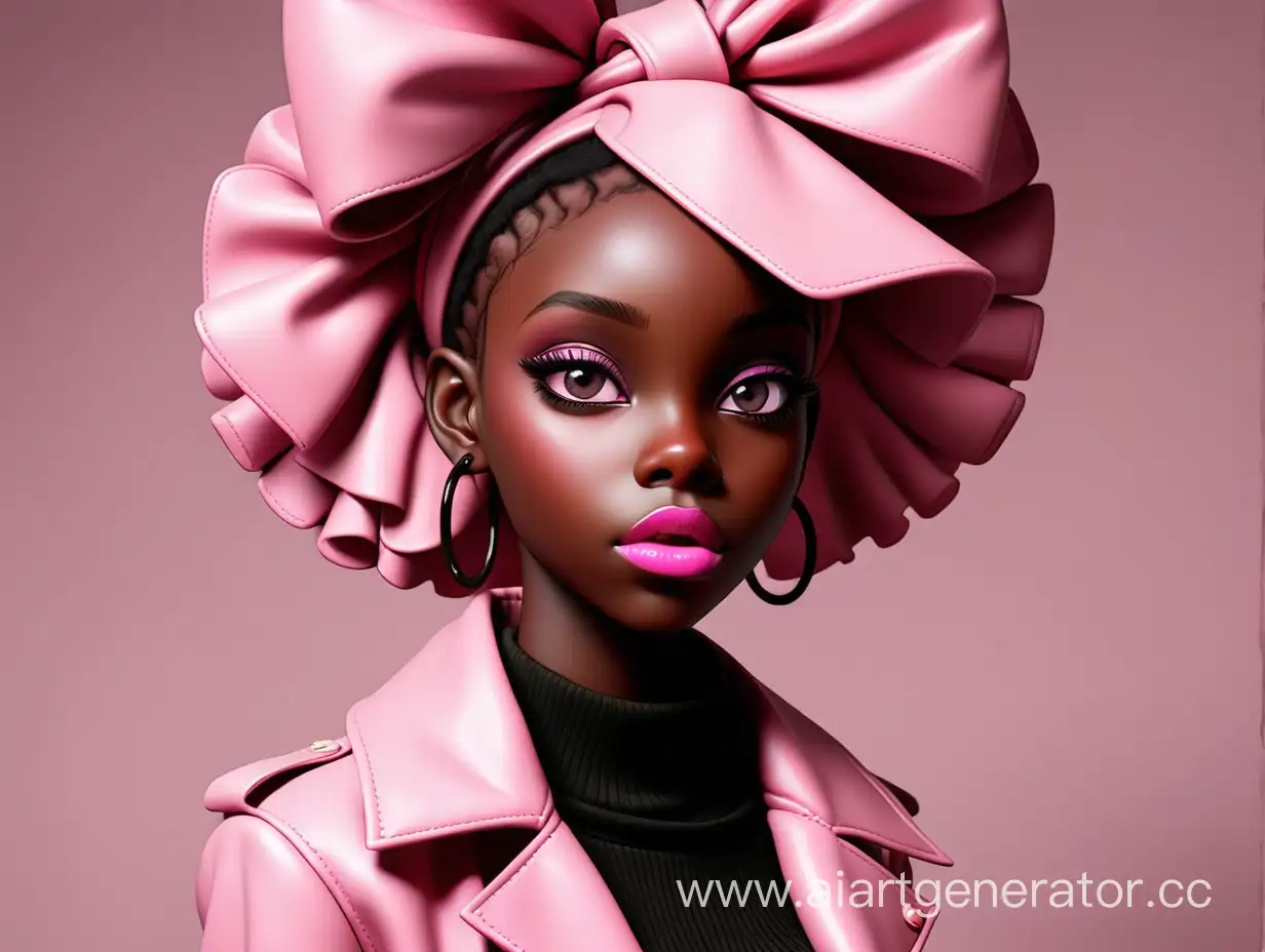 black girl fashion pink
