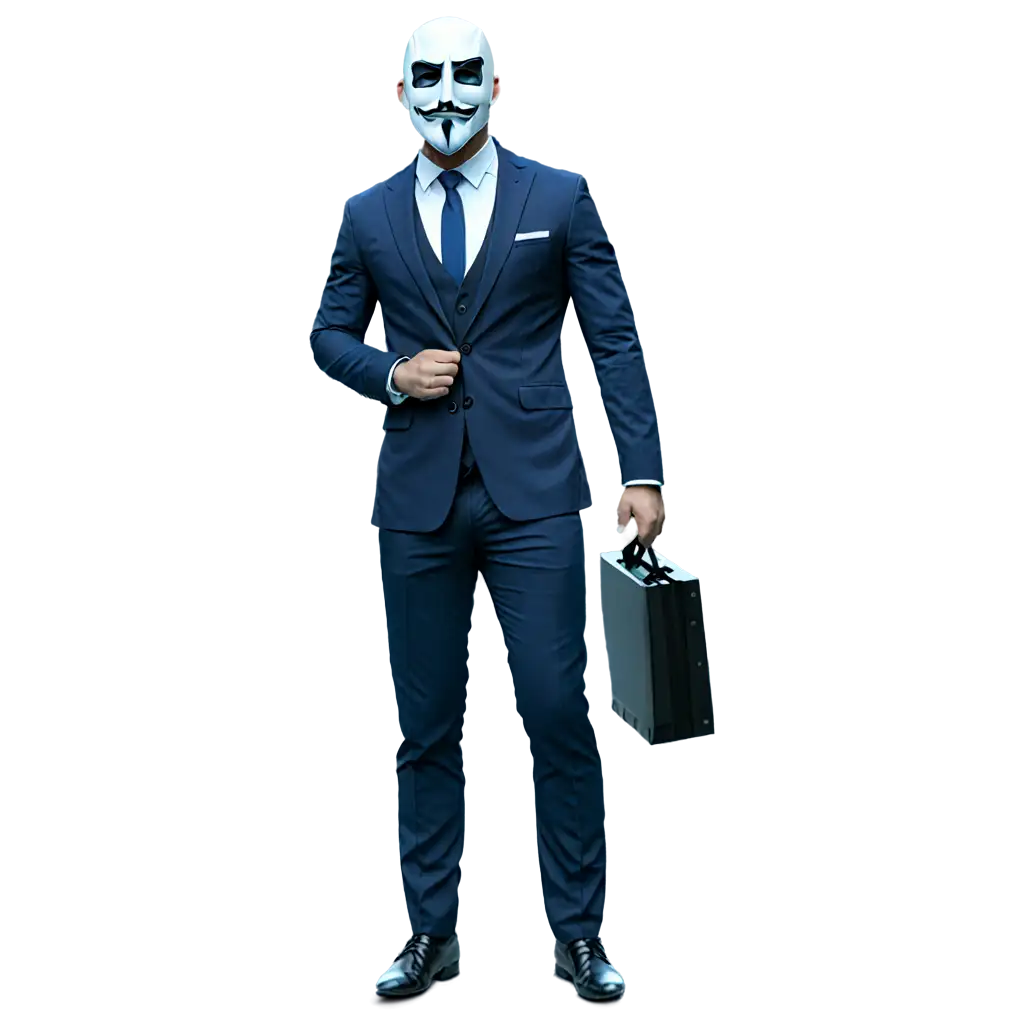 Annonymous mask man