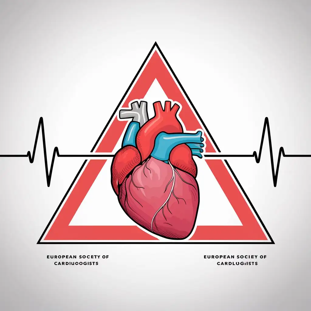 Clinical-Recommendations-Vector-Heart-with-ECG-Leads-in-Einthovens-Triangle