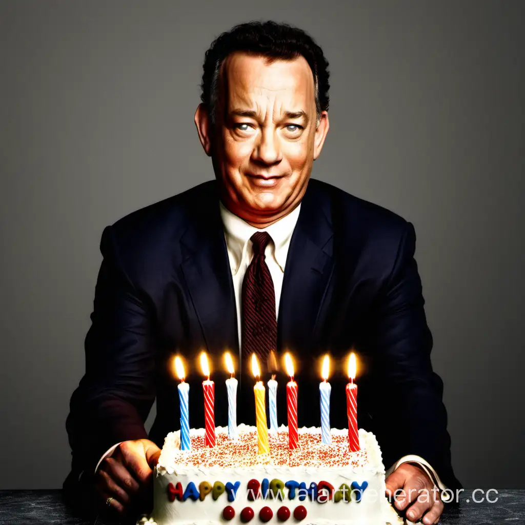 Tom Hanks wishes a Happy Birthday