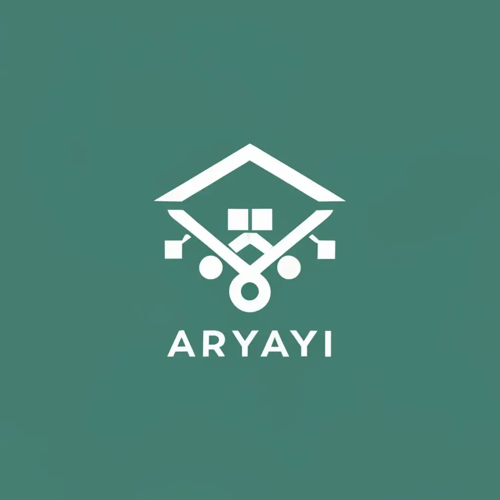 logo, Construction, with the text "ARYAYI", typography, be used in Technology industry