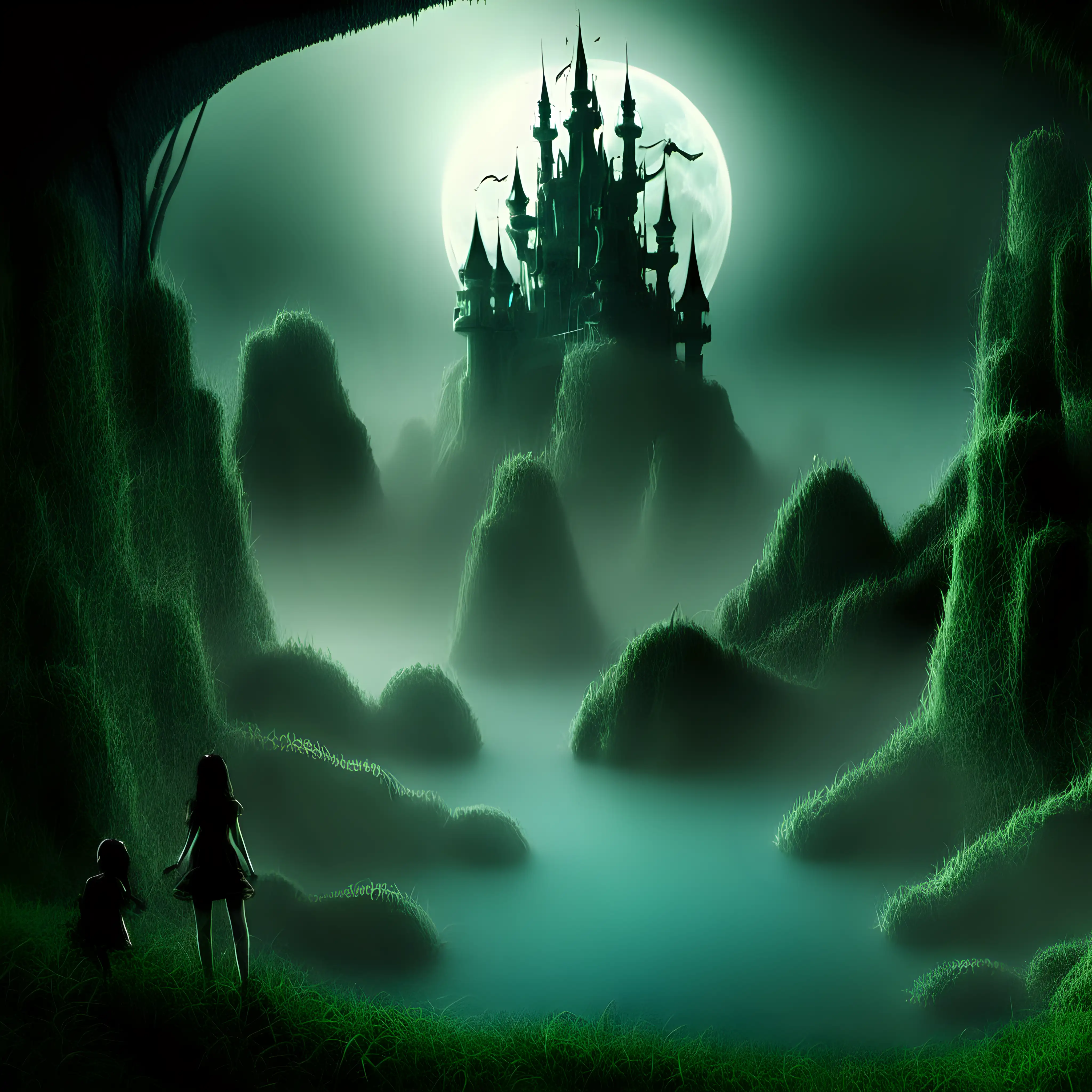 Enchanted Forbidden Fantasy Forest Mystical Creatures and Hidden Secrets
