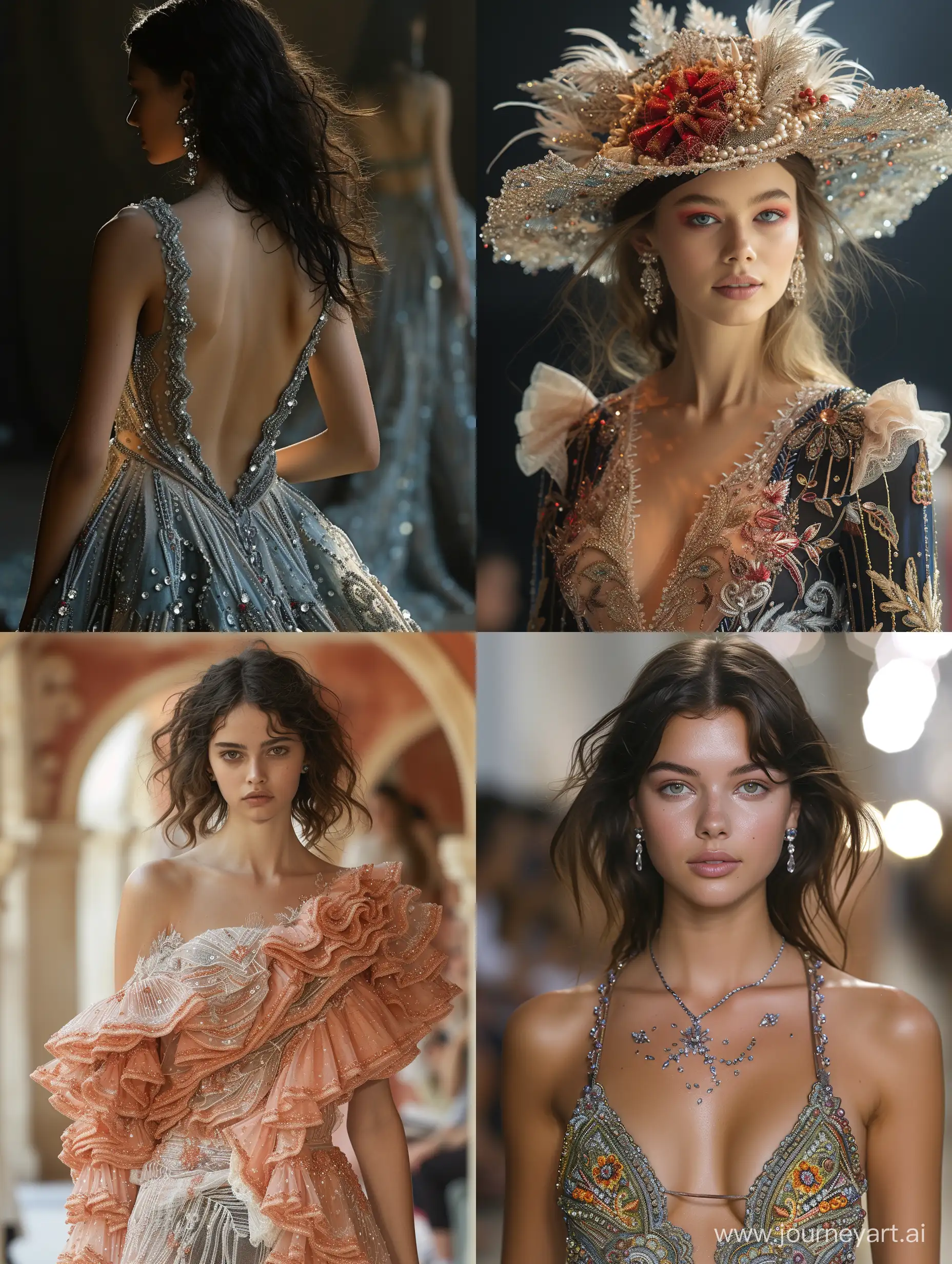 Extravagant-Opulence-Captivating-Fusion-of-Luxury-and-Artistry-at-Paris-Fashion-Week-2024