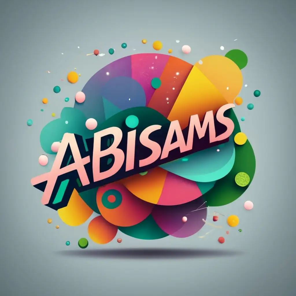 logo, pictorial marks, with the text "Abisams Technologies", typography, be used in Technology industry