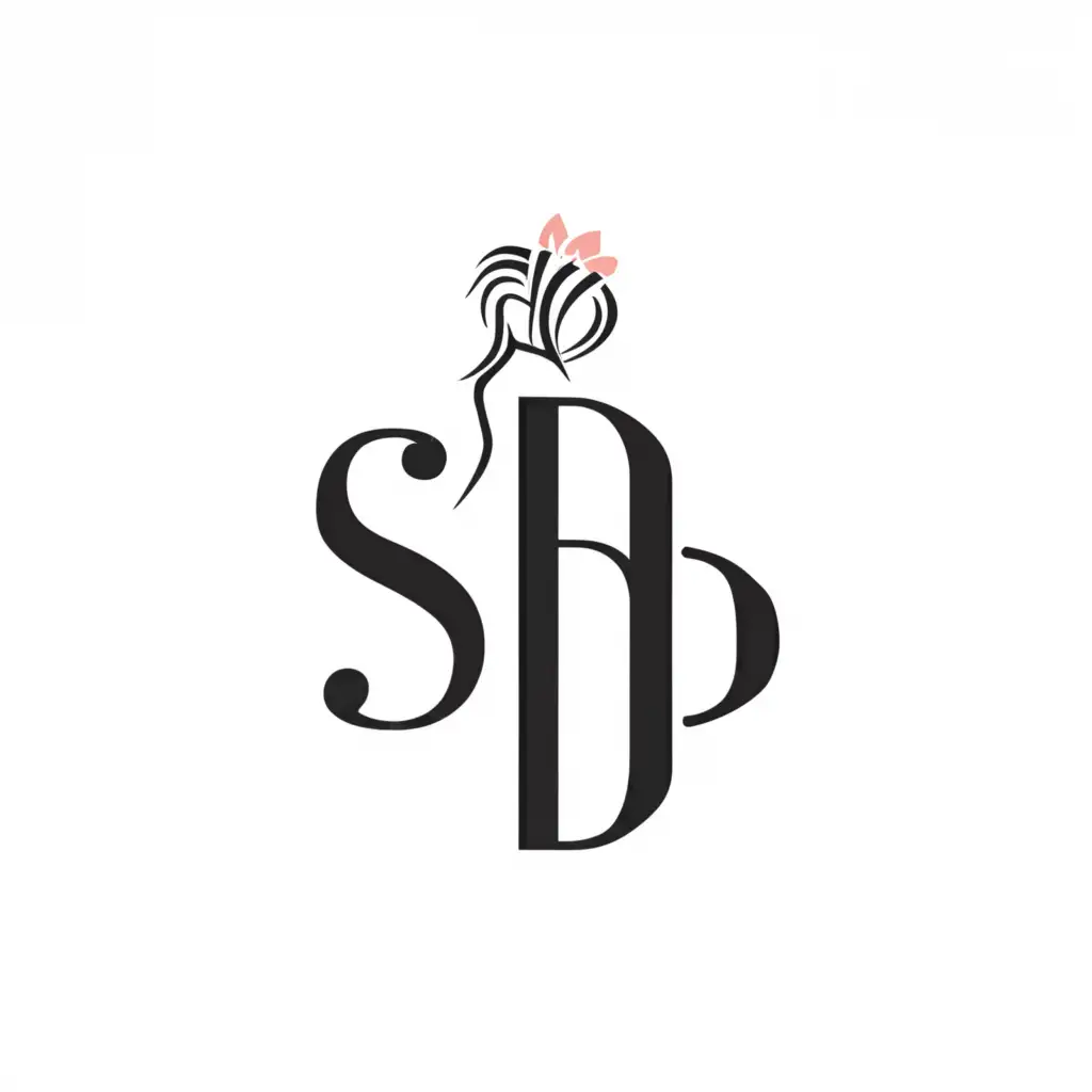 a logo design,with the text "SBD", main symbol:fresh and virgin ladies,Minimalistic,be used in Events industry,clear background