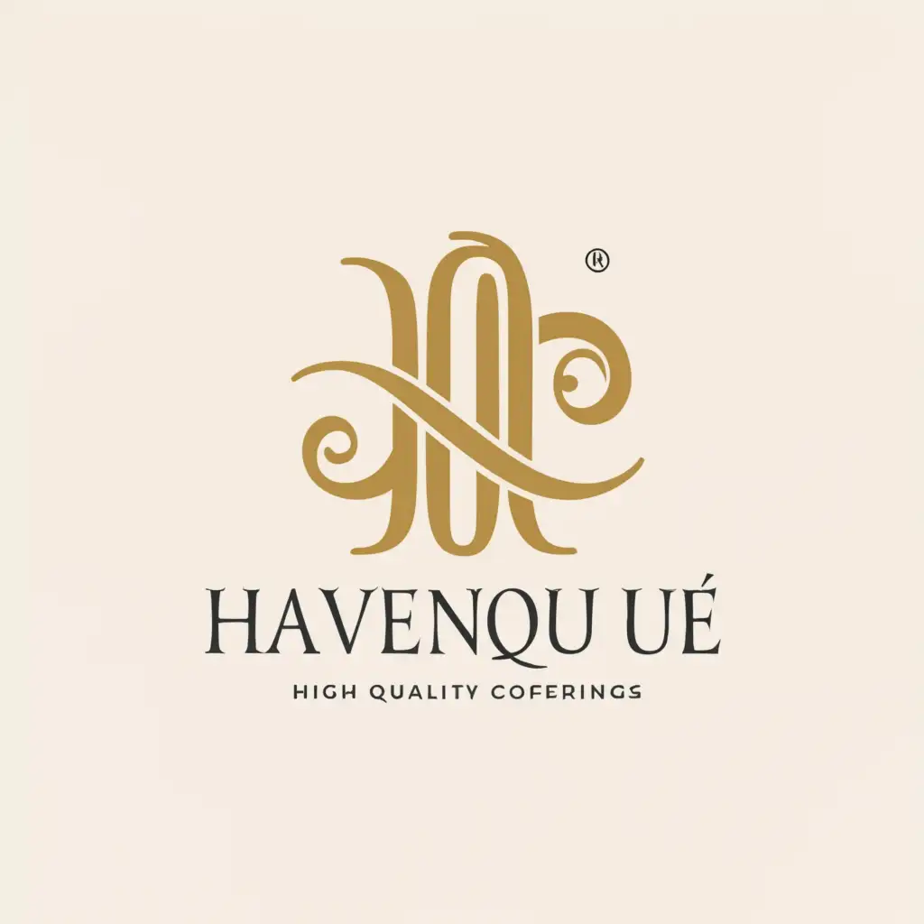 a logo design,with the text "HAVENIQUE", main symbol:H,Moderate,be used in Beauty Spa industry,clear background