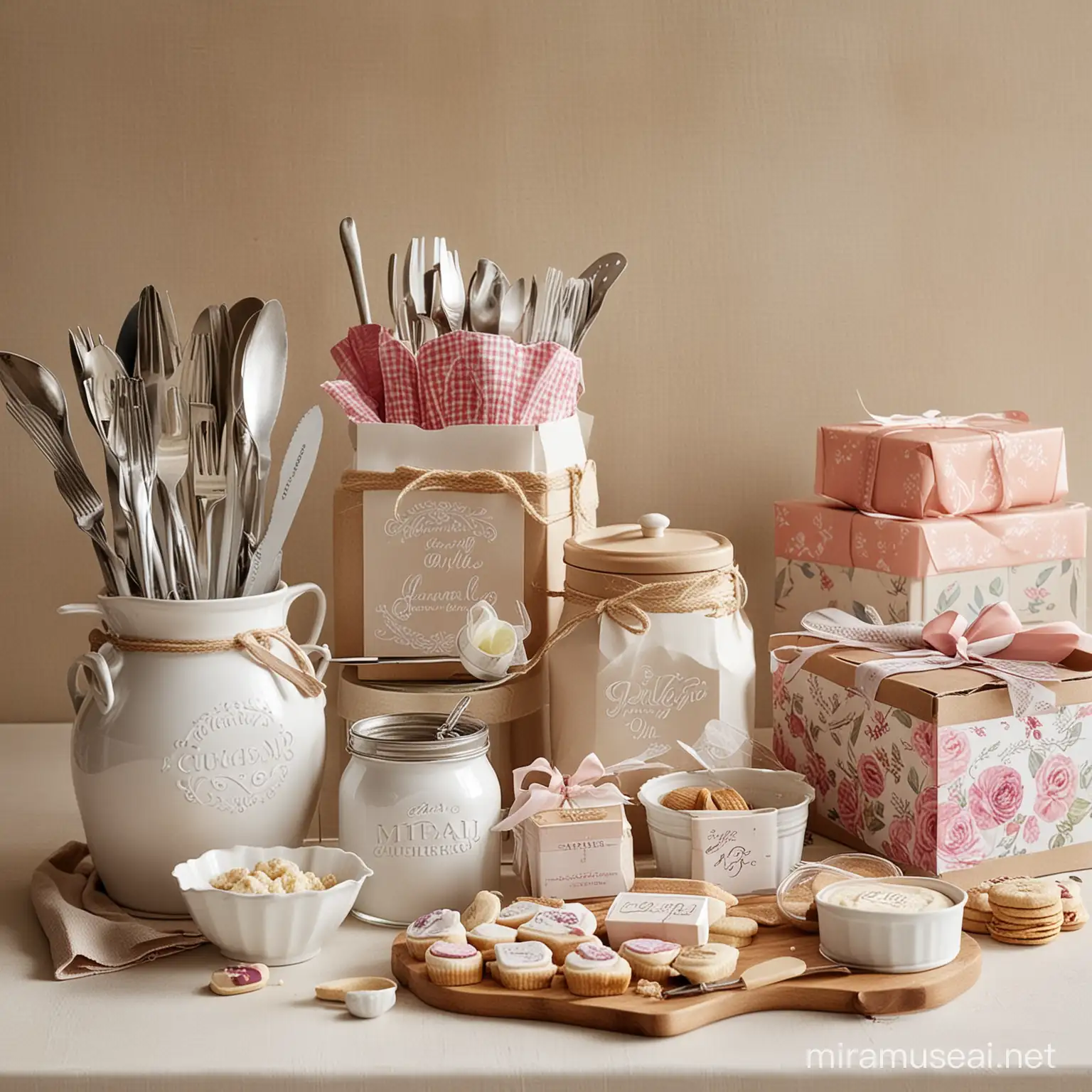 Country Estate Bridal Shower Kitchen Gifts Galore