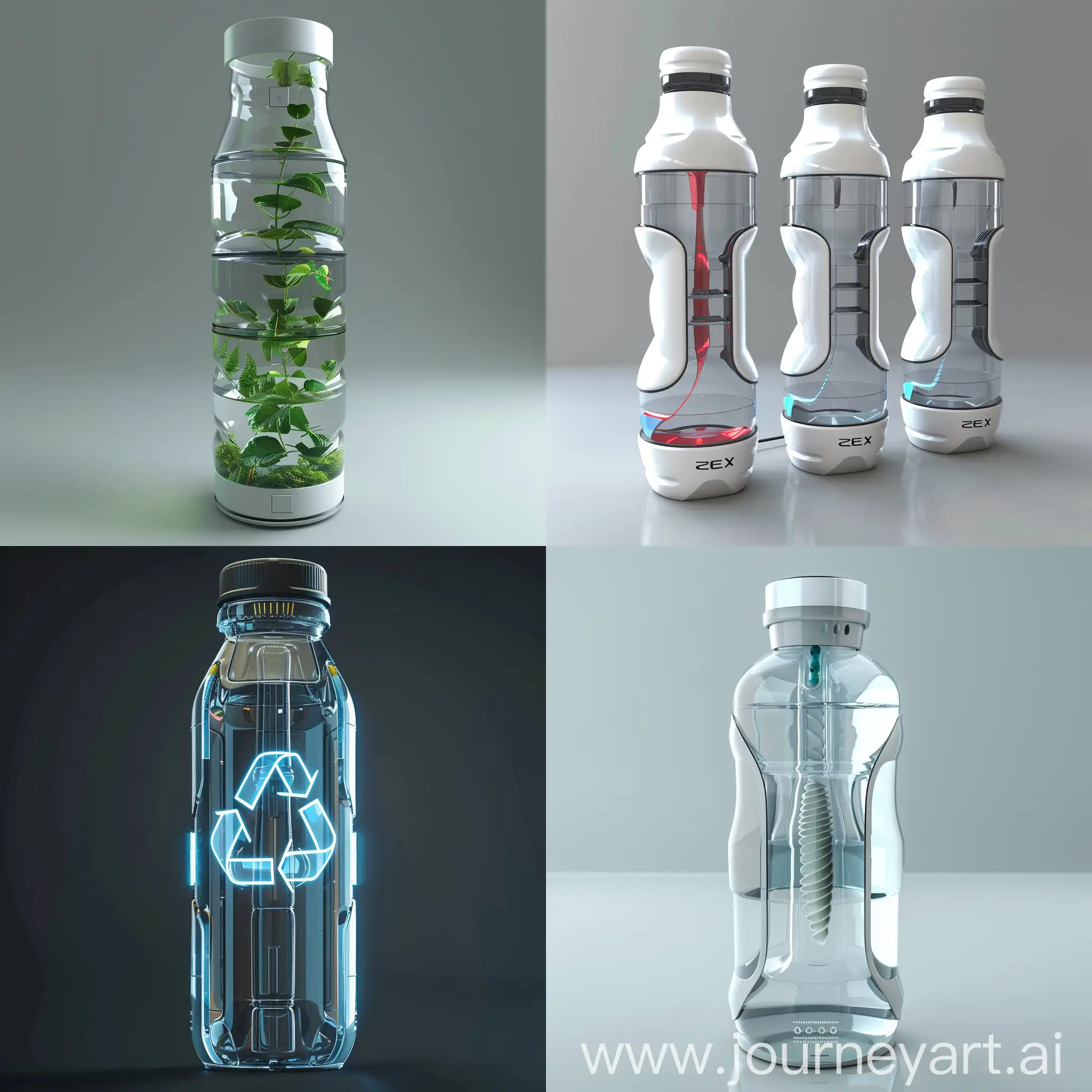 recycling eko bottle futuristic
